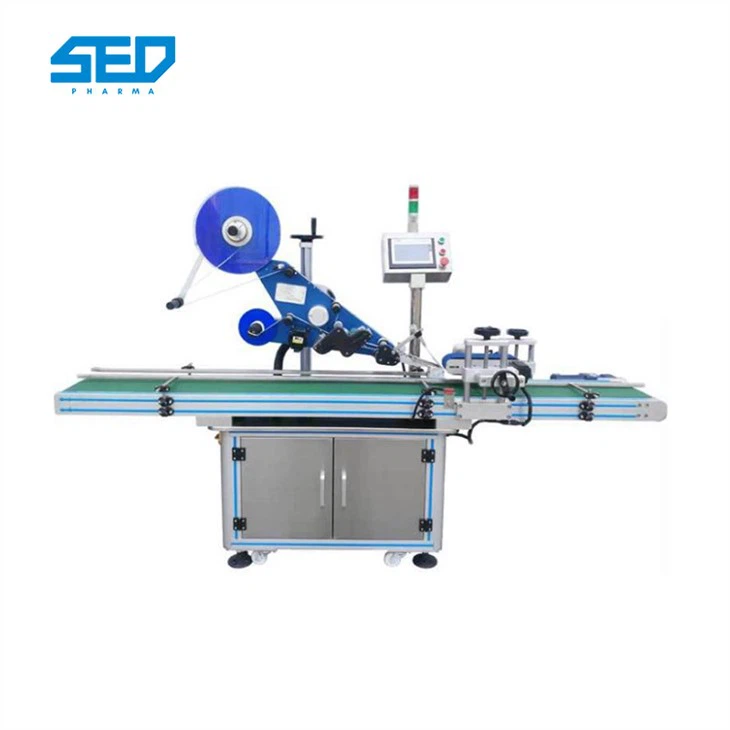 위조 방지 접이식 앵글 라벨링 기계