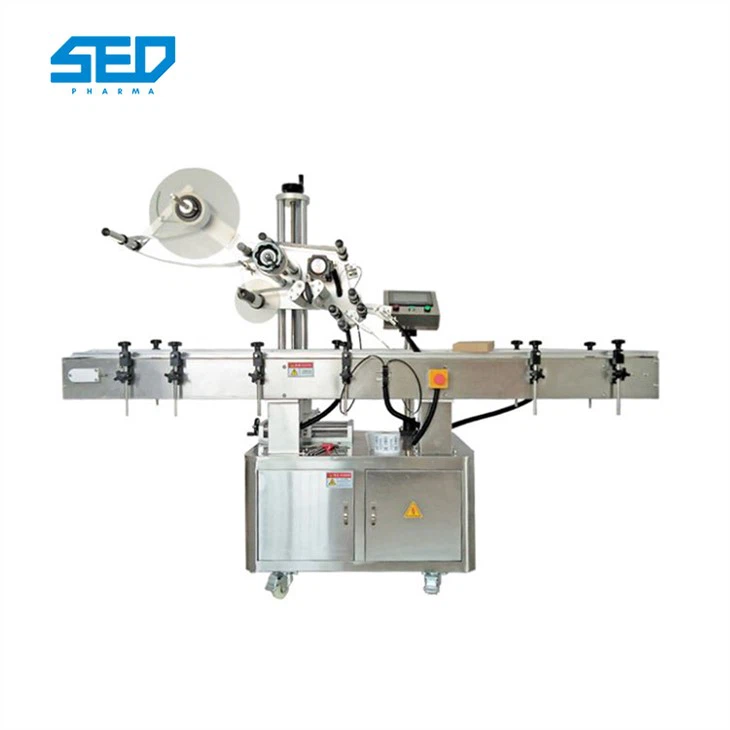 판지 평면 라벨링 기계