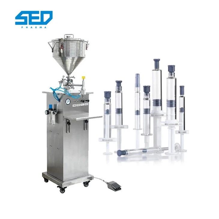 Semi-automatic Vertical Syringe Filling Machine Semi-automatic Vertical Syringe Filling Machine
